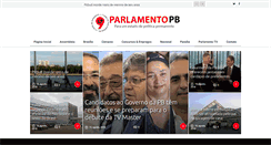 Desktop Screenshot of parlamentopb.com.br